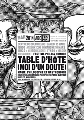 Affiche du spectacle Table d'hôte