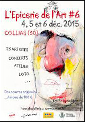 Affiche Épicerie de l'art 2016 Affiche Épicerie de l'art 2016