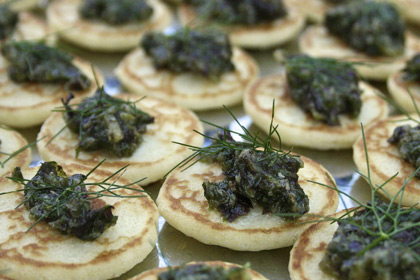 Photo de blinis Photo de blinis
