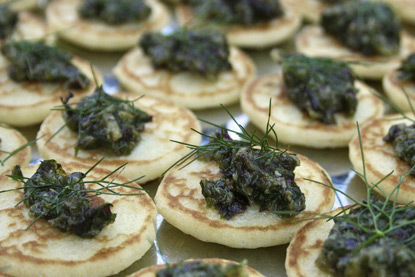 Photo de blinis