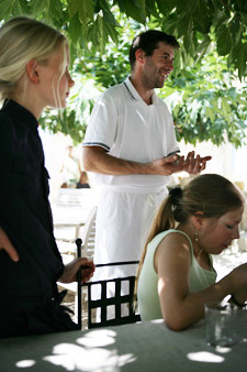 Photo of cooking lesson with children Photo of cooking lesson with children